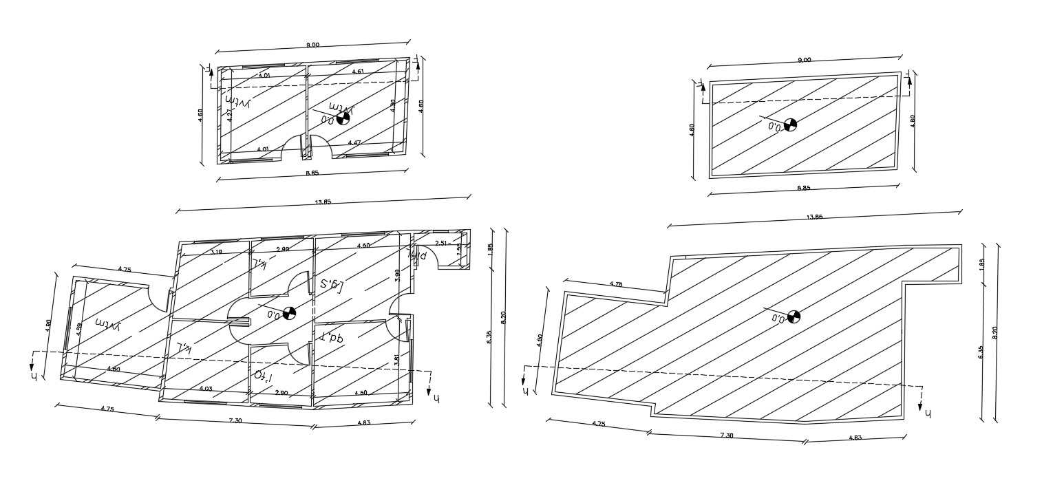 Free AutoCAD Residence House Design DWG File - Cadbull