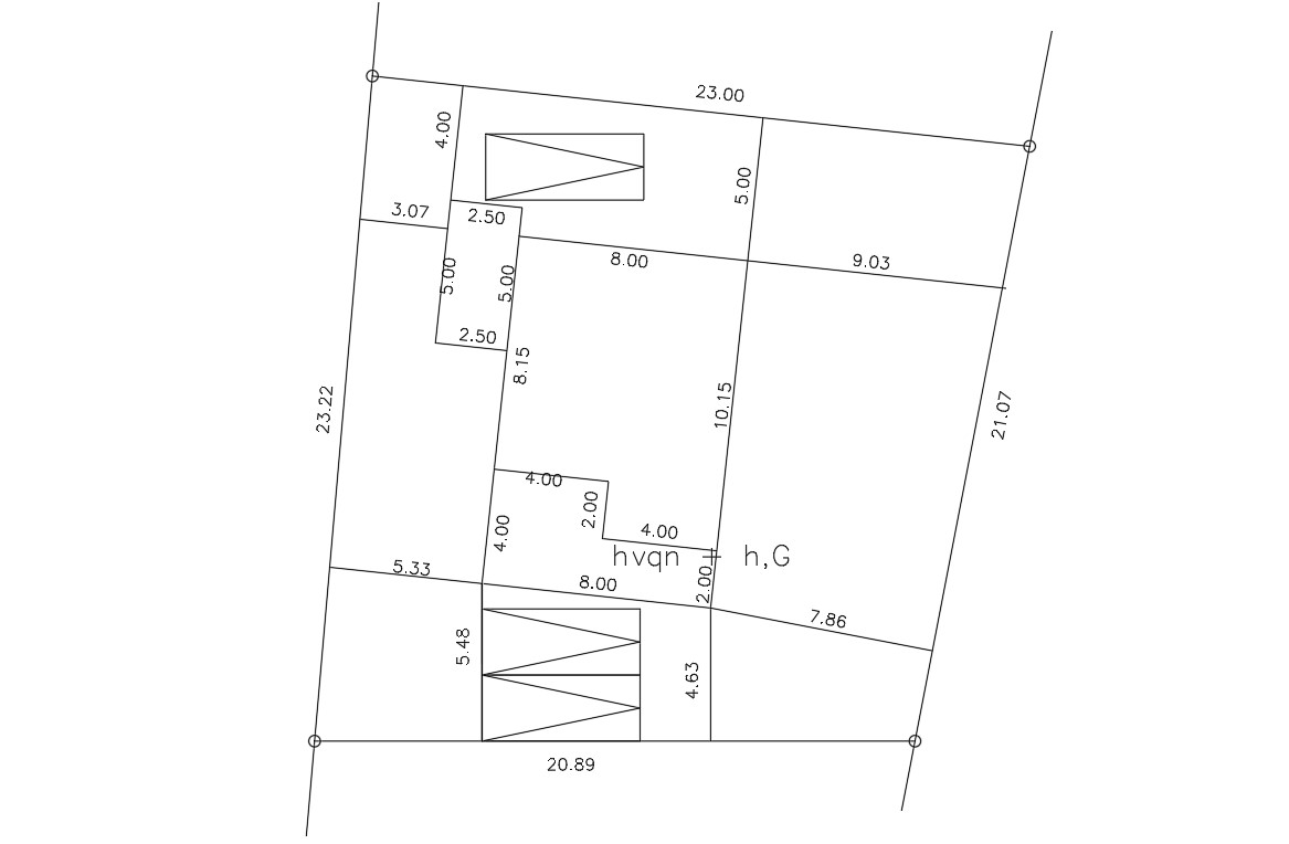 Free House Site Plot Plan With 3 Parking Space - Cadbull