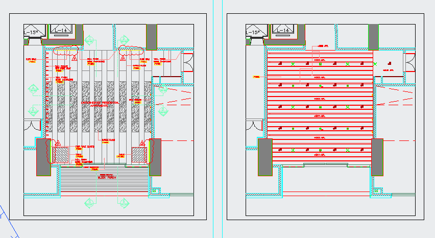 Furniture And Ceiling Layout Plan Cadbull