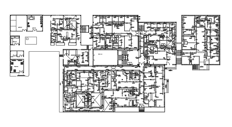 General Hospital Floor Plan Elevation Section Design - vrogue.co