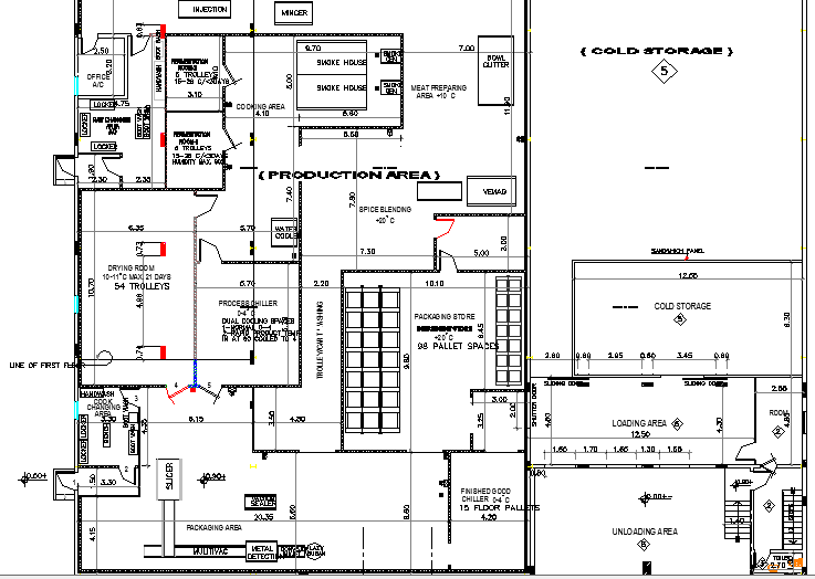 Ground Floor Block Layout Plan Of Jeddah Tower Dubai Dwg File