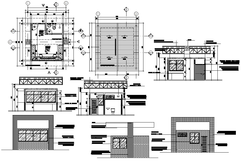 Guard Room Project Dwg File