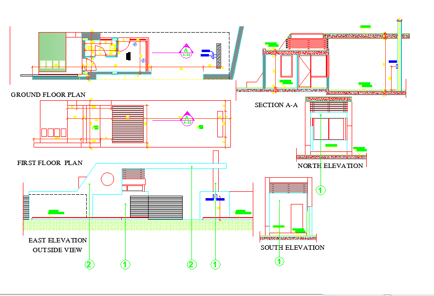  Guard  house  design  requirements Cadbull