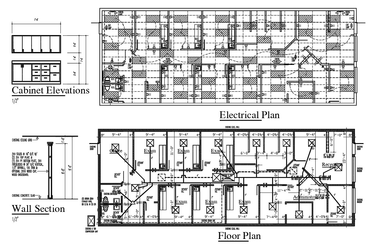 Hospital Building Plan Free DWG File Cadbull   Hospital Building Plan Free DWG File Thu Nov 2019 12 24 30 