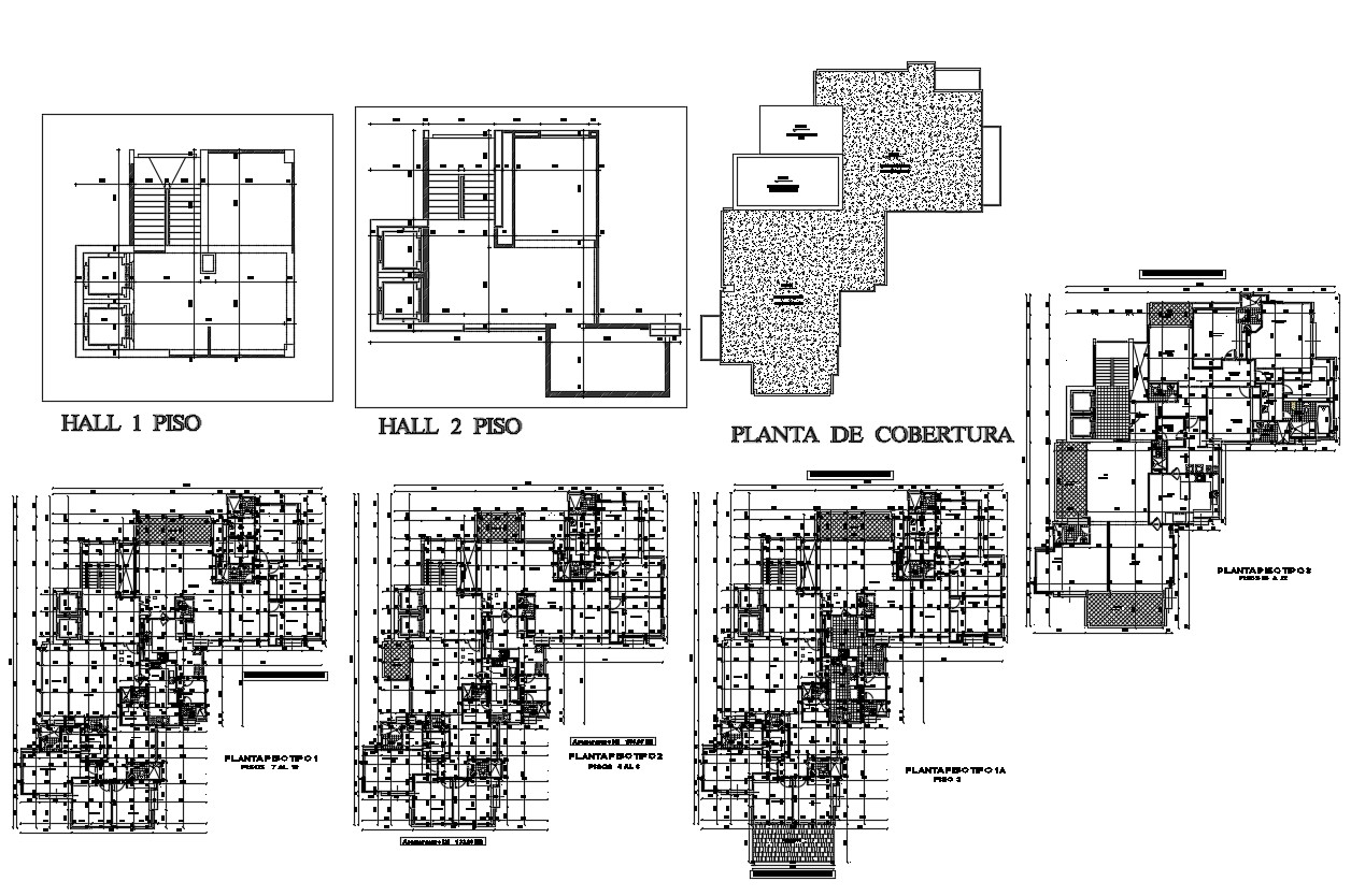 Hotel Floor Plan with Dimensions Detail Cadbull