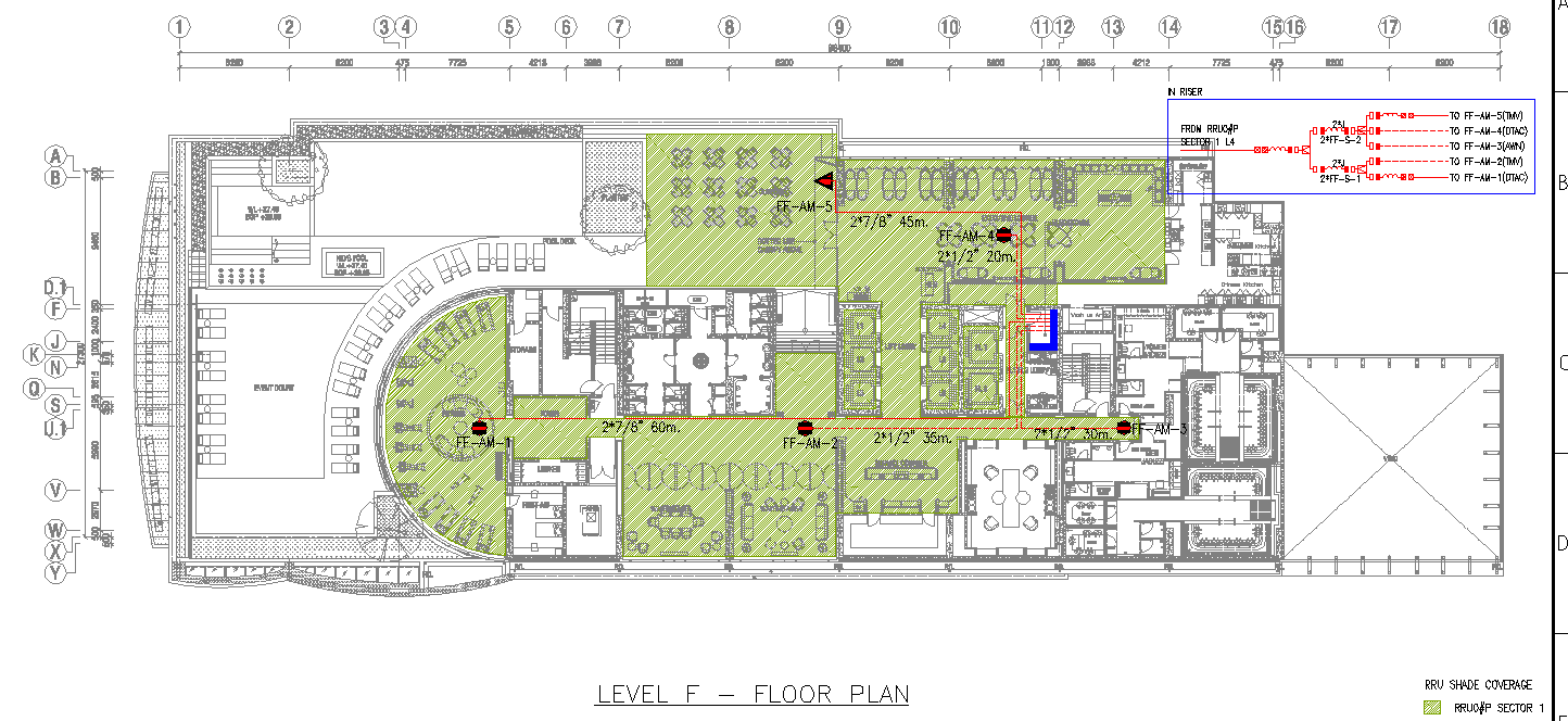 Hotel Ground Floor plan dwg file Cadbull