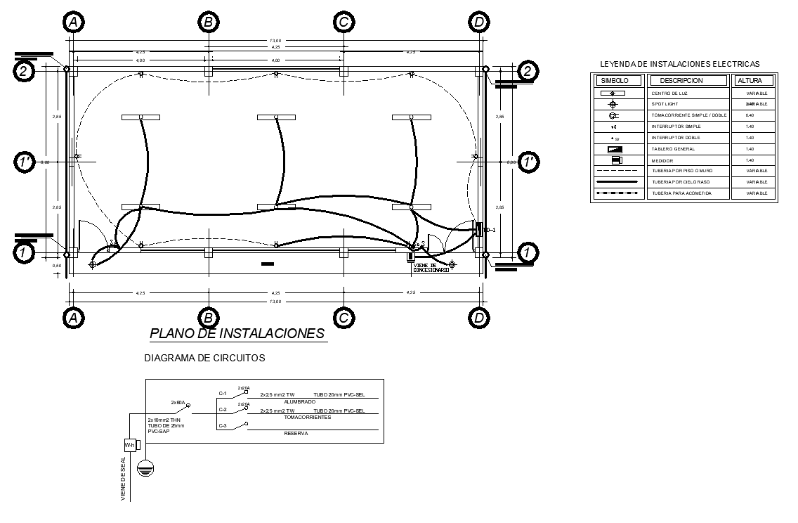 Electrical Plan House Dwg Wiring Diagram