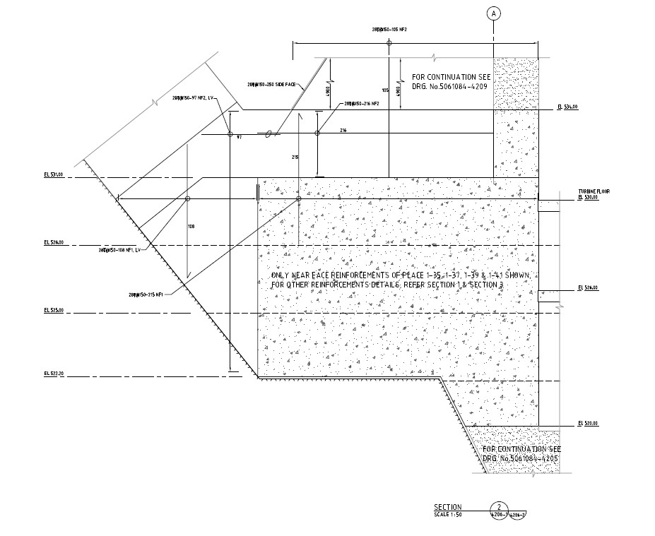 Hydroelectric Power Plant Diagram PDF File - Cadbull