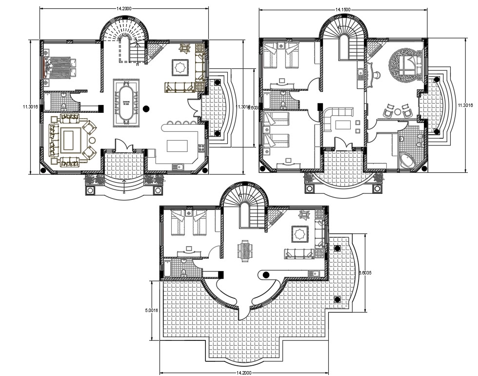 king-and-queen-bedroom-house-furniture-plan-dwg-file-cadbull