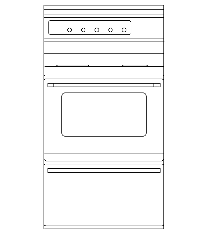 Latest washing machine cad block design dwg file - Cadbull