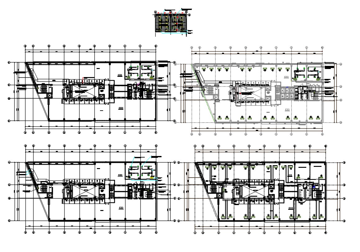 Mechanical Factory Floor Plan DWG File Cadbull
