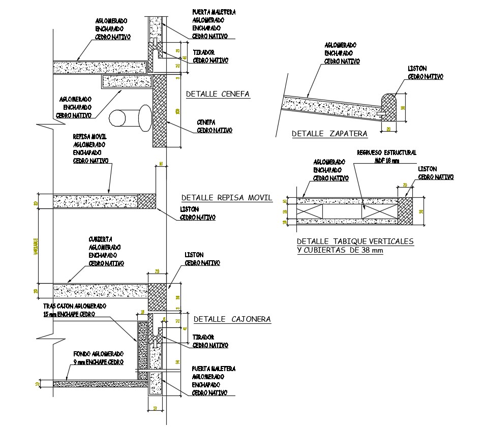 Partition Wall Design CAD File Cadbull