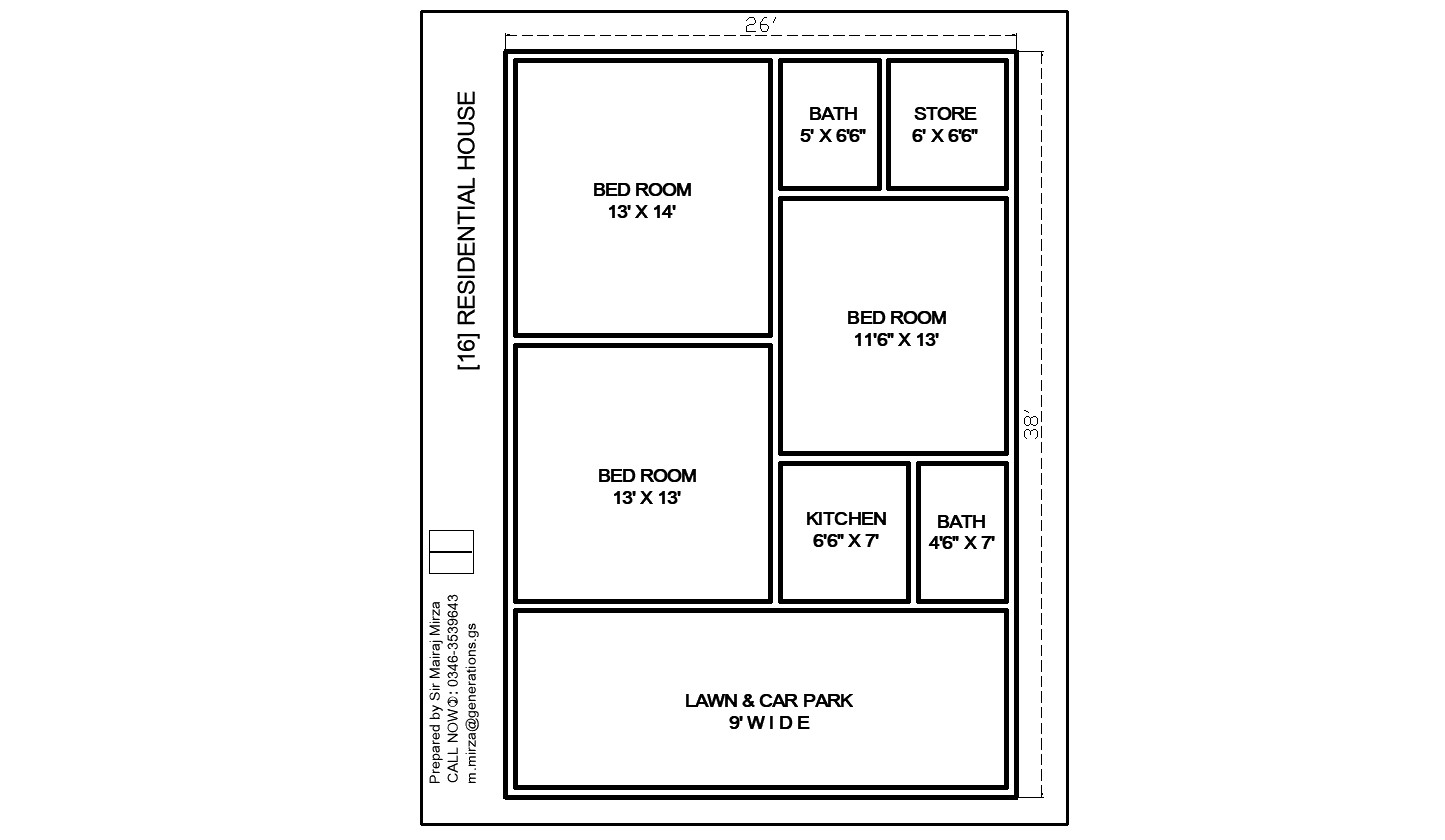 Tiny Home Plans In AutoCAD File - Cadbull