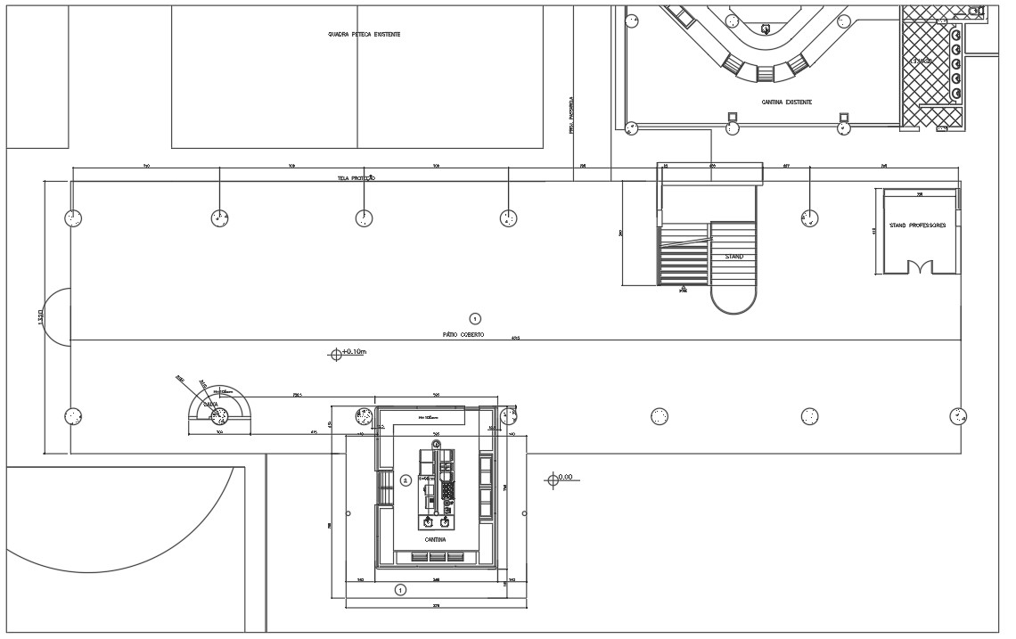 Plot plan detail dwg file - Cadbull