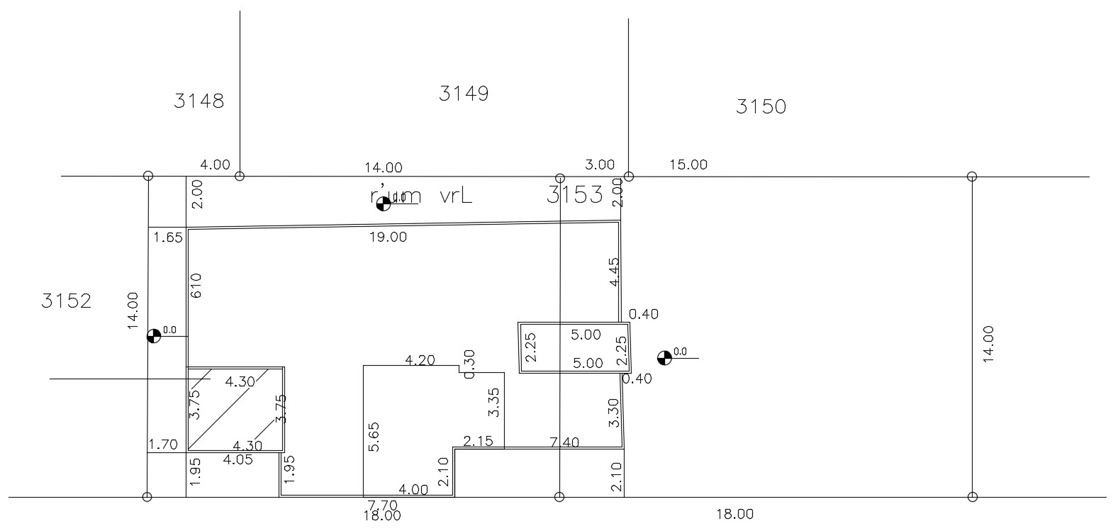 Plot Plan And Site Plan AutoCAD File - Cadbull