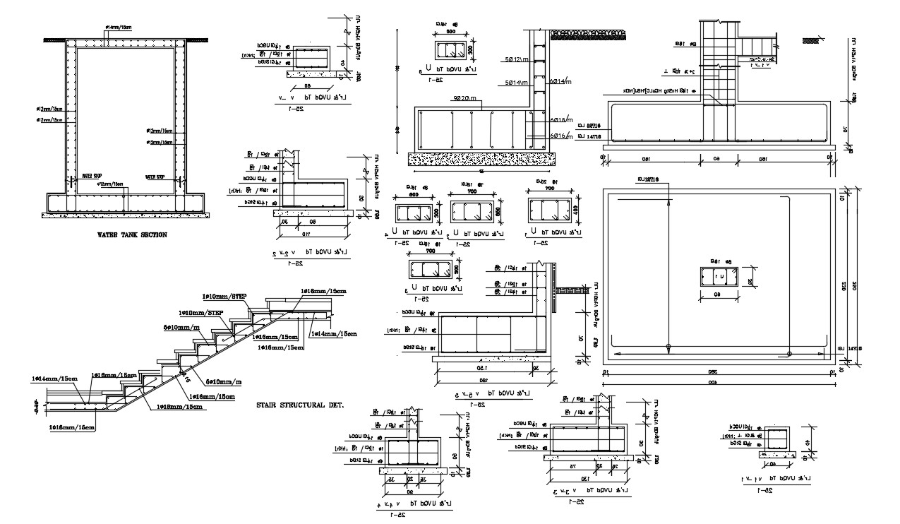 D Rcc Structure Design Autocad Drawing File Cadbull My Xxx Hot Girl