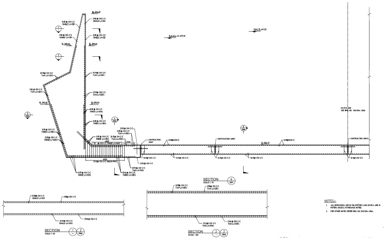 RCC Retaining Wall Structure Design PDF File