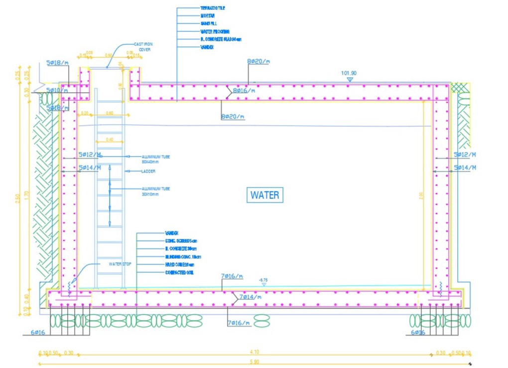 rcc-water-tank-plant-section-drawing-cadbull