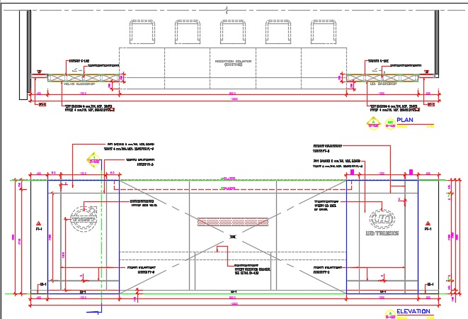 Reception Counter Plan And Elevation Drawing Dwg File - vrogue.co
