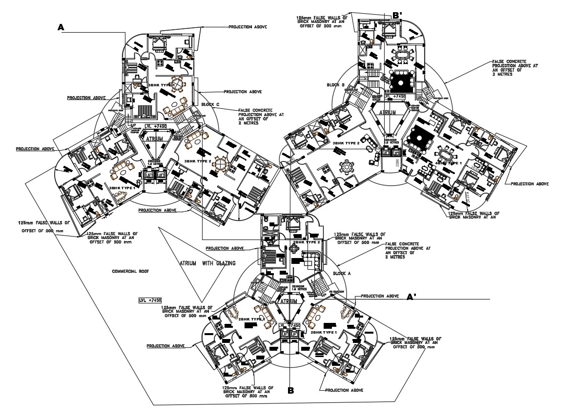 residential-apartment-layout-in-autocad-cadbull