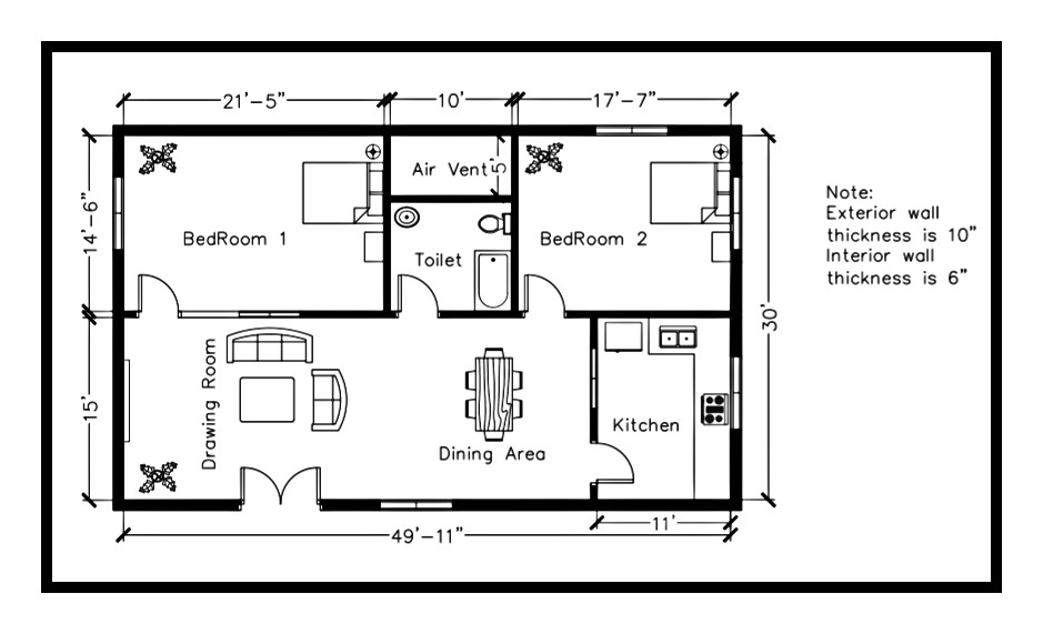 New Inspiration House Floor Plans 1500 Square Feet, House Plan 1000 Sq Ft