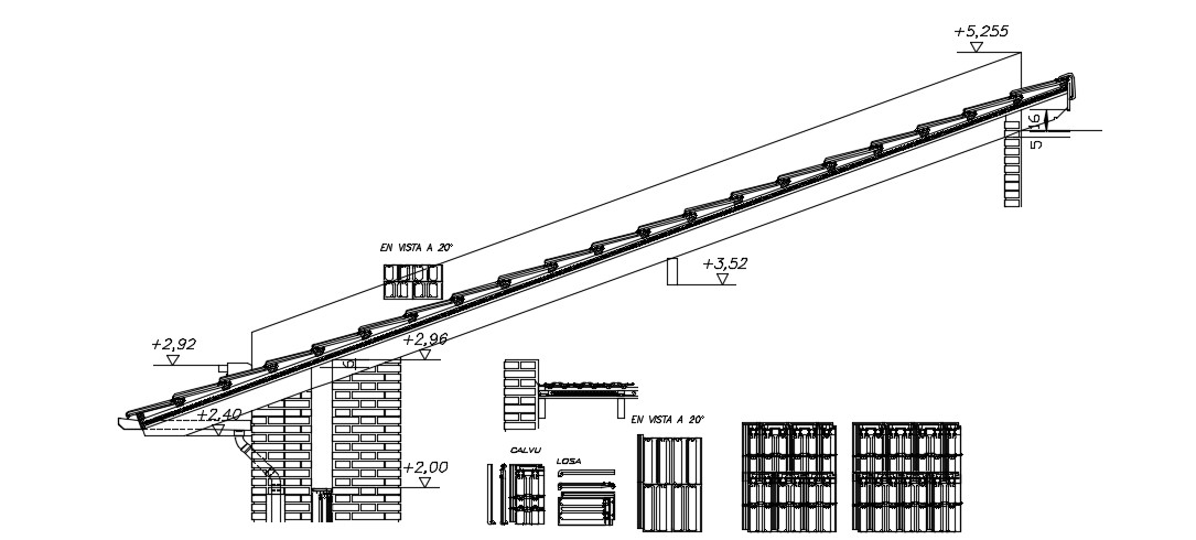 Roof Tiles Design In AutoCAD File - Cadbull