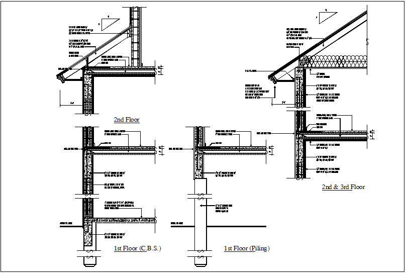 Beam And Column Joint Section View Dwg File Cadbull My XXX Hot Girl