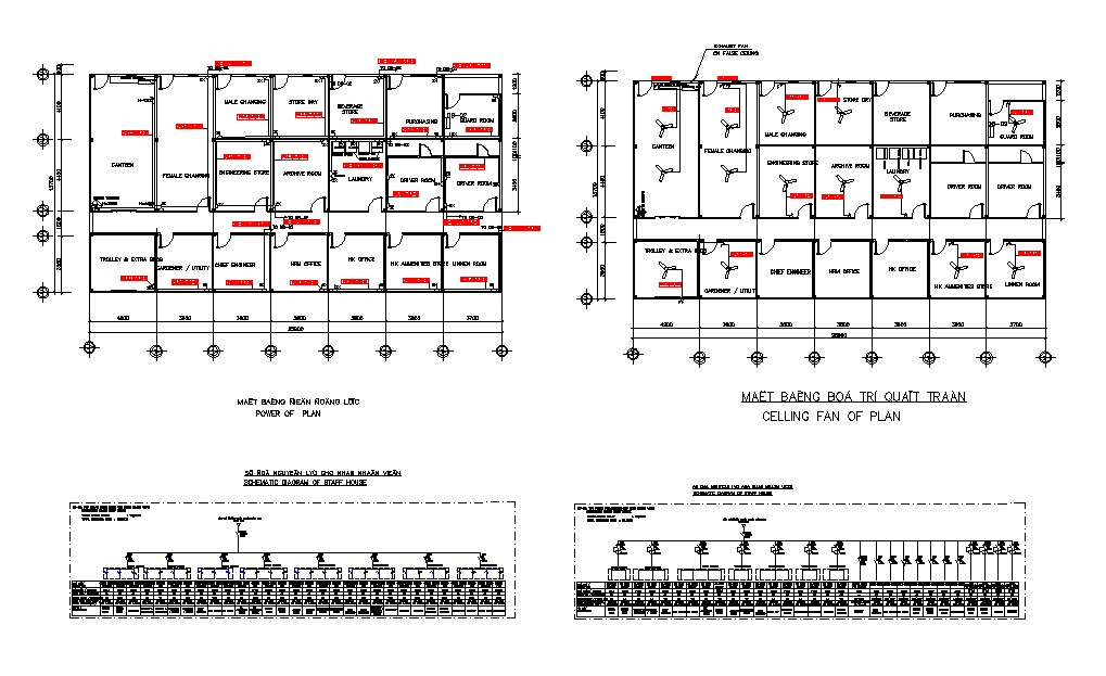 Schematic Diagram Ceiling Fan And Electrical Installation