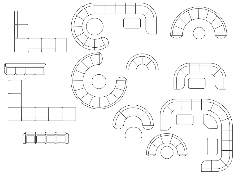 Seating Sofa Set Blocks Drawing DWG File Cadbull   SeatingSofaSetBlocksDrawingDWGFileSatApr2020011701 