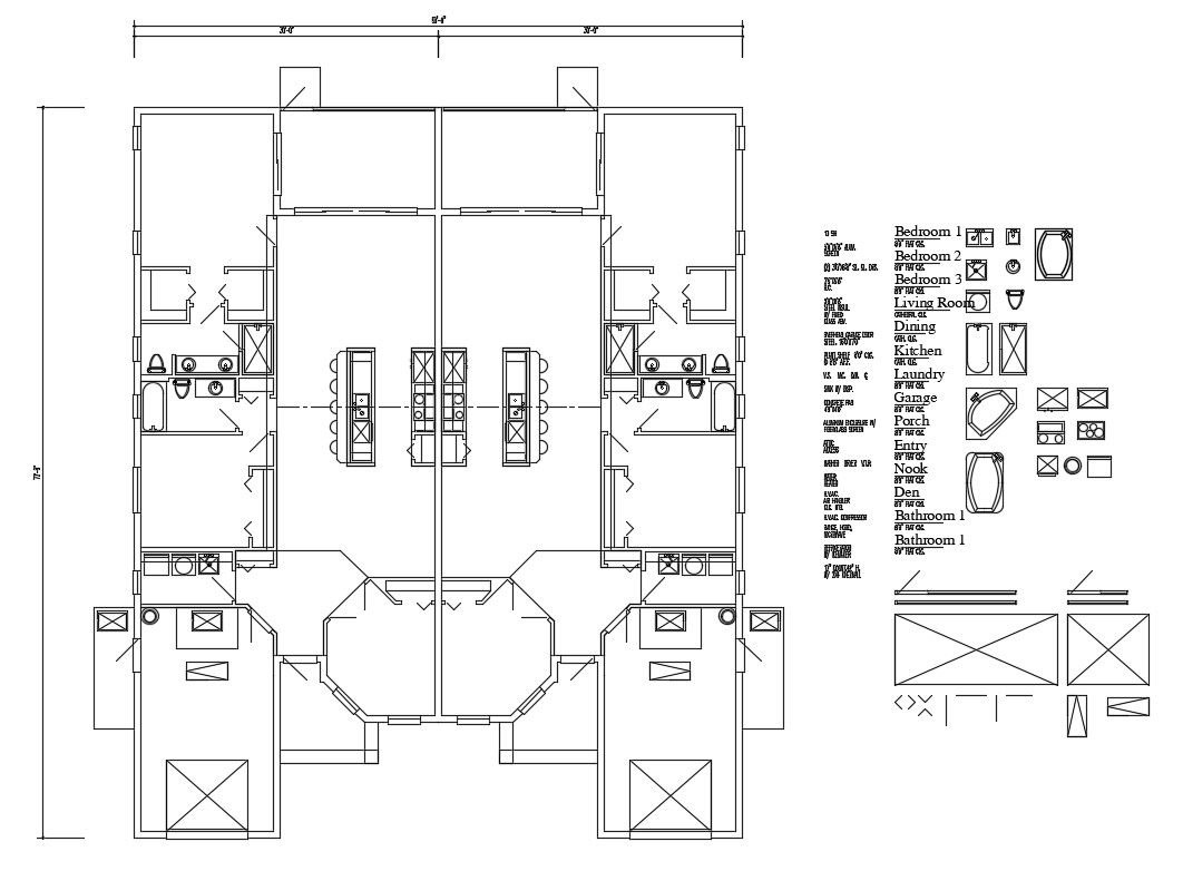 Second Floor Framing Plan And Plan Details Of House Dwg File - Cadbull