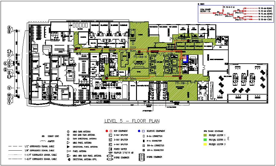 Spa plan with electrical view with electrical legend dwg file - Cadbull