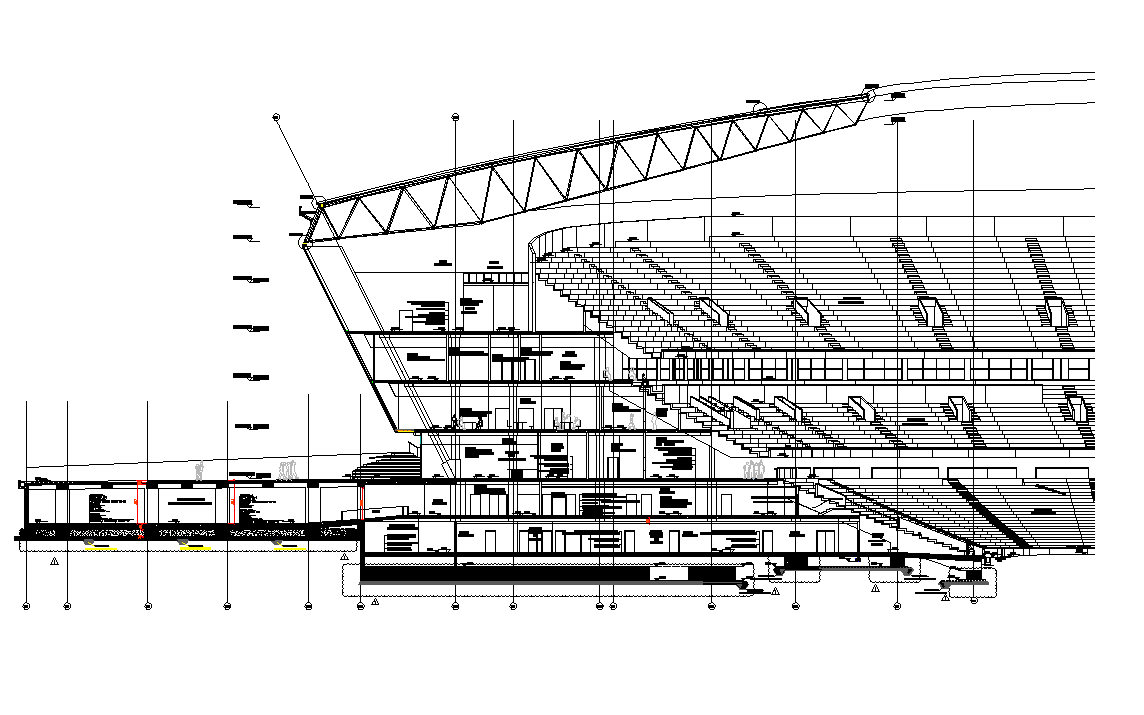 Stadium Floor Plan Design