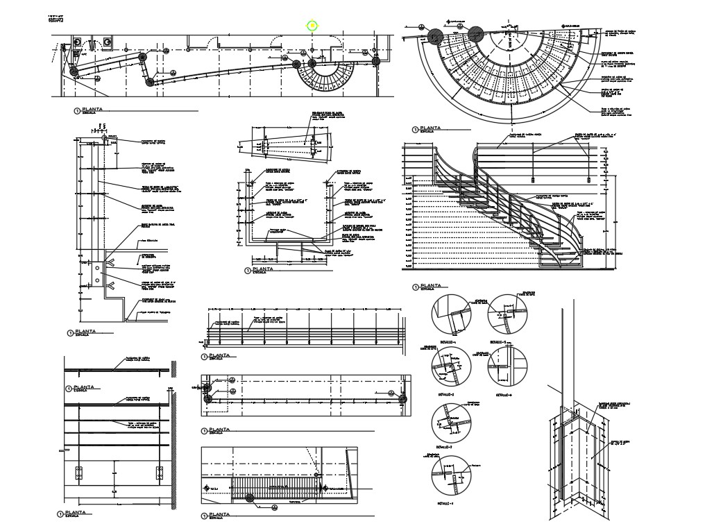 Staircase Plan With Elevation CAD Block DWG File - Cadbull