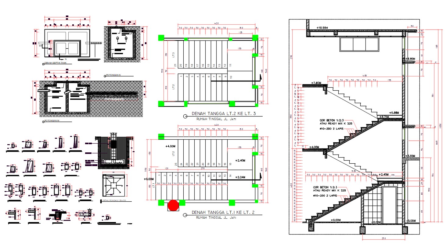 staircase-with-rcc-column-footing-autocad-file-cadbull-my-xxx-hot-girl