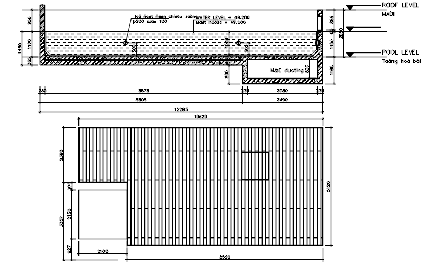 rooftop swimming pool structural design