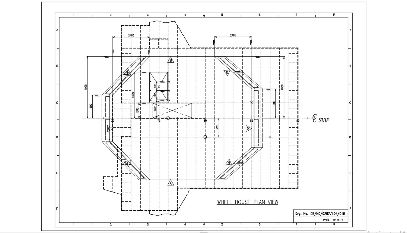 Terrace Plan With Isometric View Of Parapet Auto CAD File Free - Cadbull