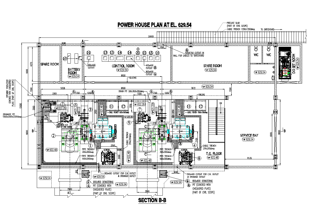 Power Plant Floor Plan