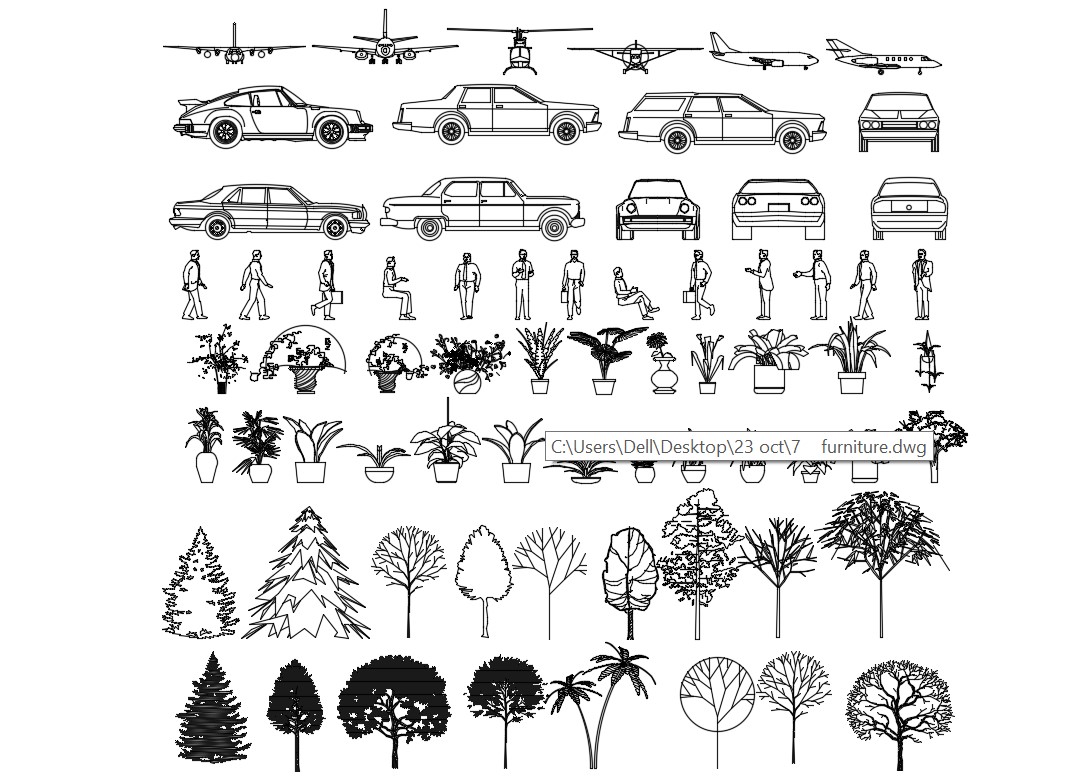 tree cad file free download