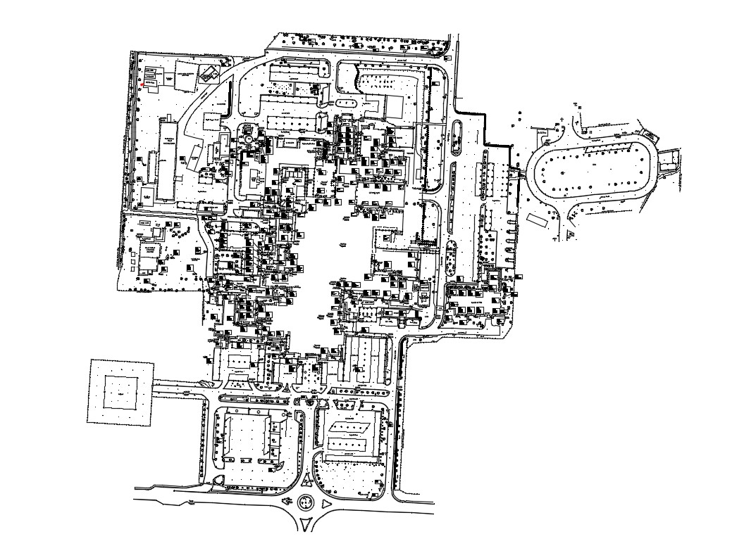 Urban Zoning CAD Plan - Cadbull