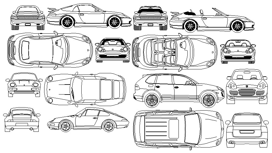 rc car cad drawings