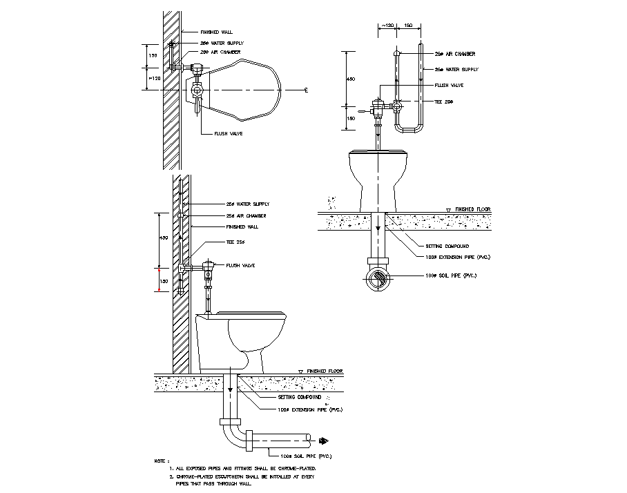 Water Closet Detail In Dwg File Cadbull vrogue.co