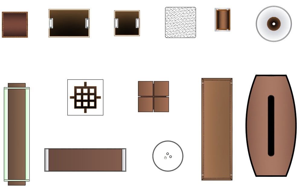 Wooden Table With AutoCAD Hatching Design Free CAD Blocks - Cadbull