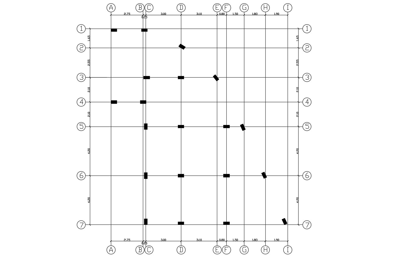 How To Draw Column Layout In Autocad - Printable Online