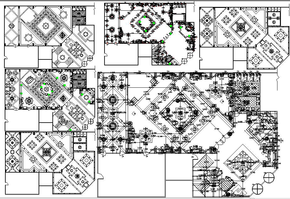 Flooring Design In Cad File Cadbull