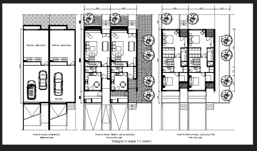 Architectural part of house  plan dwg file Cadbull