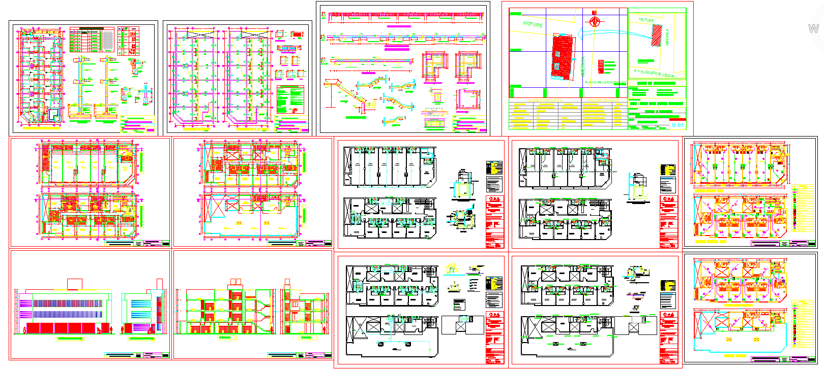 Hotel design project - Cadbull