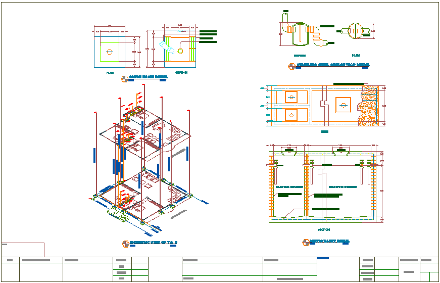 Plumbing And Septic Tank Cadbull