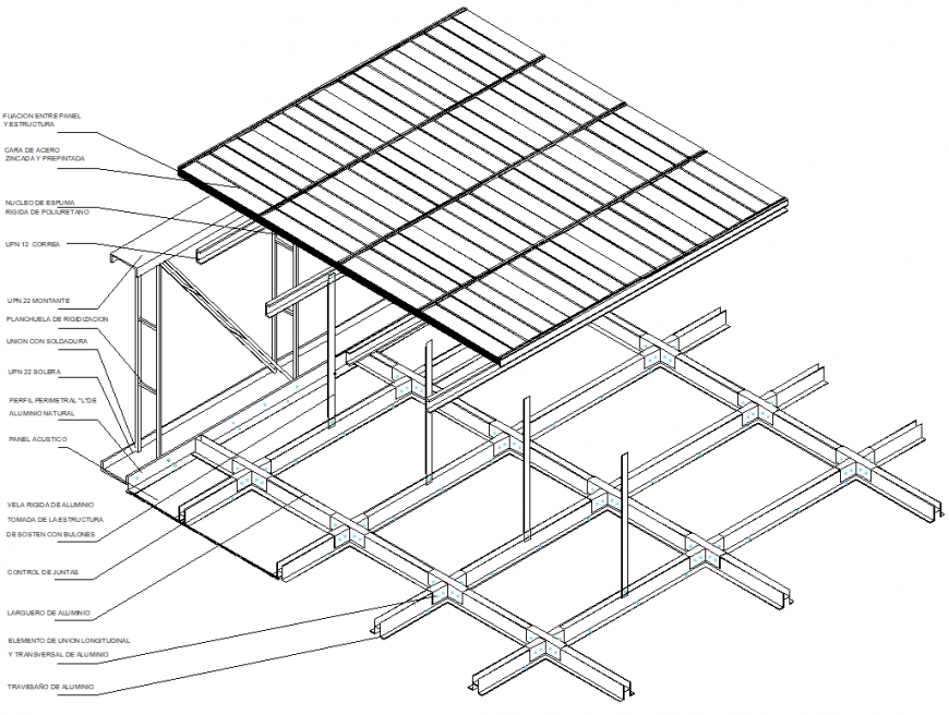 Detail Suspended Ceiling System With Plate Layout File