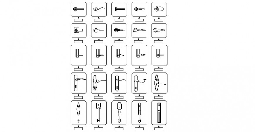 door-handles-cad-drawing-cadbull