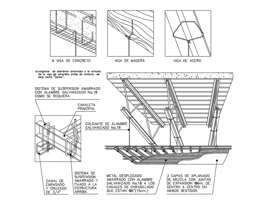 False Ceiling Details Dwg